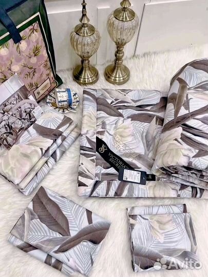 Набор постельного с готовым одеялом VS