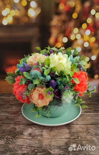 Мыльные ароматные букеты (не пенные)