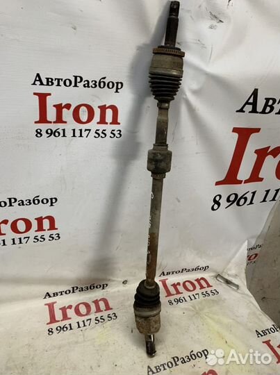 Привод передний правый kia rio 3 Solaris