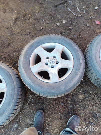 Диски литые с R17 touareg на зиме 5120