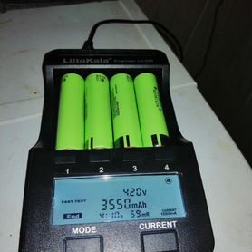 Аккумуляторы 18650 new 3400 mAh + с защита