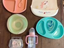 Силиконовая посуда для малышей