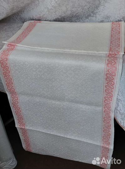 Отрез льна на полотенца СССР