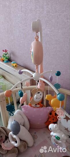 Мобиль на кроватку с проектором