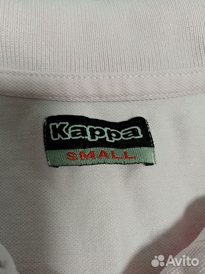 Розовое поло kappa