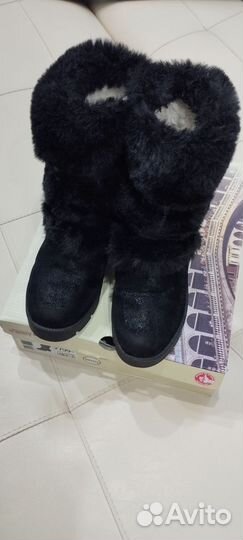 Полусапоги зимние для девочки 35размер