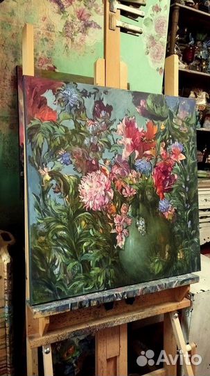 Картина маслом на холсте натюрморт