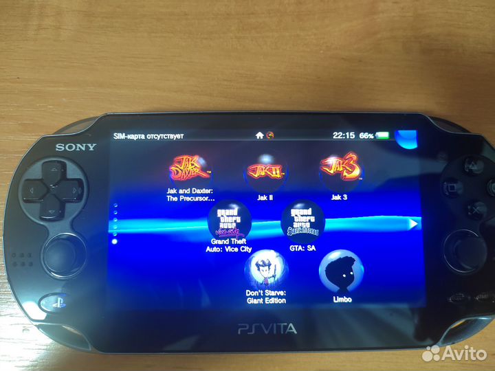 Playstation Vita fat 128 гб + 8 гб (прошитая)