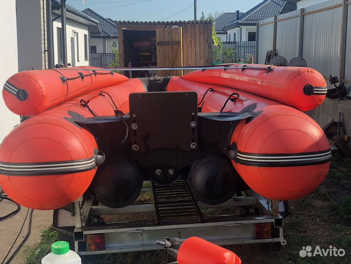 Моторная лодка Abakan jet 420 с мотором Tohatsu 30