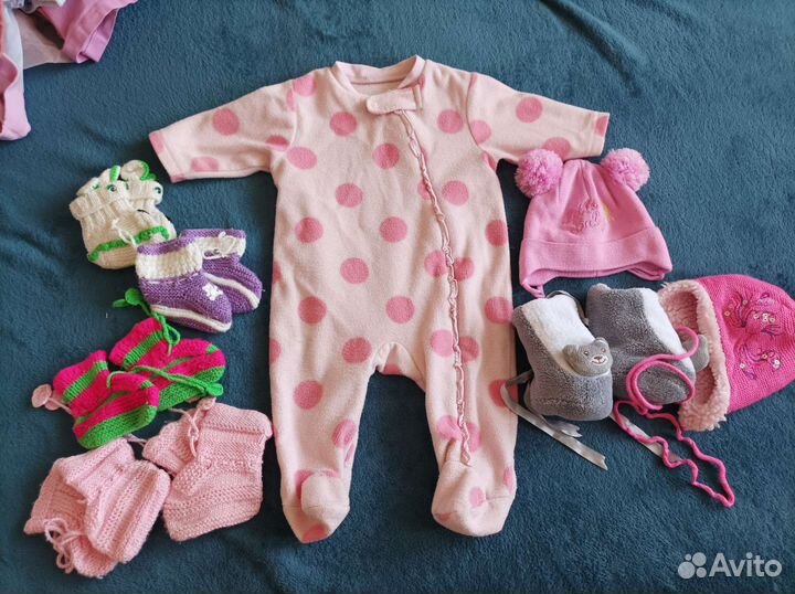 Вещи пакетом на девочку от 0 до 3 месяцев