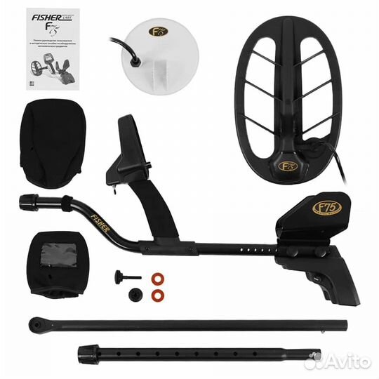 Металлоискатель Fisher F75 Special Edition black