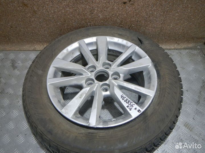 Диск колесный литой R16 5*114,3 j6,5 ET40 DIA60,1