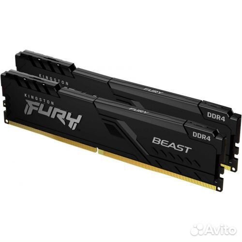 Kingston Fury Beast DDR4 3200 мгц 2x8 гб