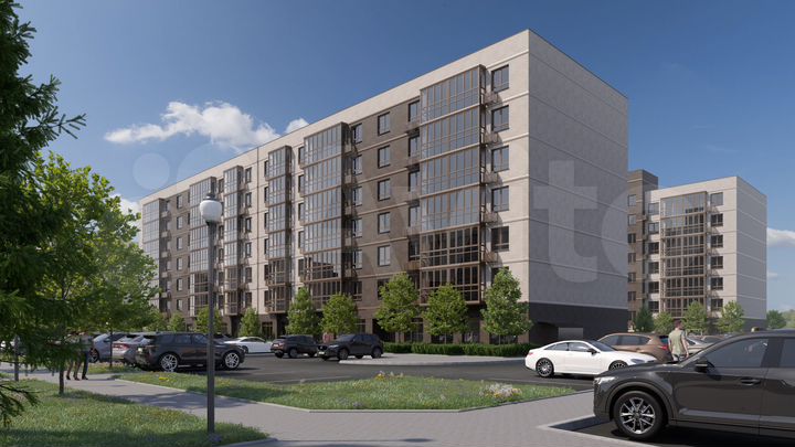 1-к. квартира, 42,7 м², 5/7 эт.