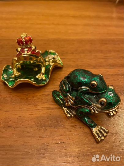 Шкатулка лягушка