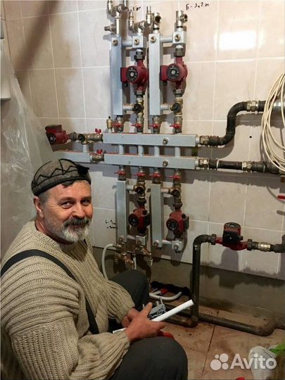 Сантехник. Установка смесителя