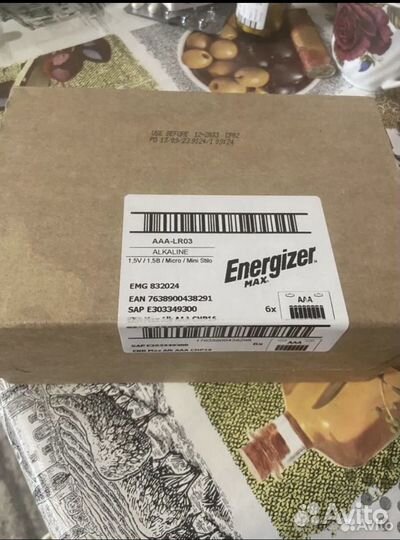 Батарейки energizer оригинал