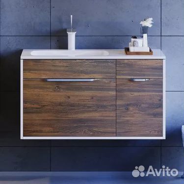 Мебель для ванной Aqwella 5 stars Malaga 90 L крафт темный