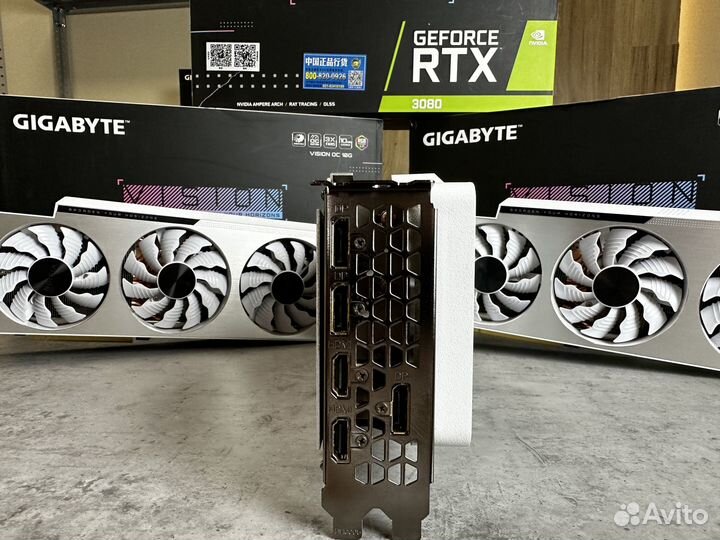 Видеокарта Gigabyte Vision RTX 3080 10GB