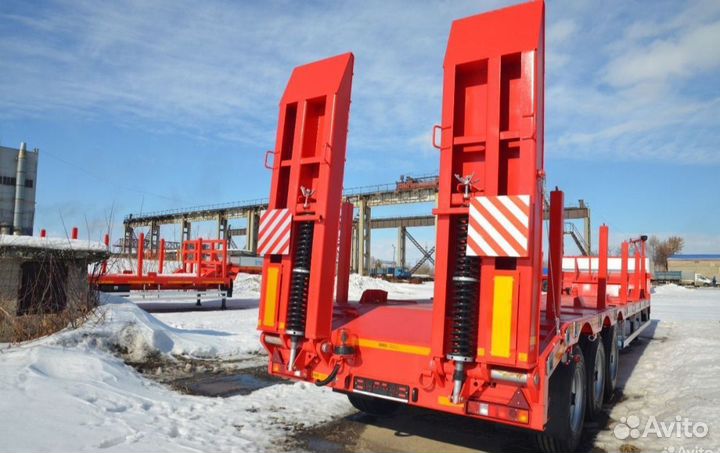 Полуприцеп трал (тяжеловоз) Политранс ТСП 94163, 2023