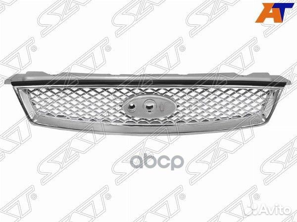 Решетка радиатора ford focus II 05-08 хром ST-F