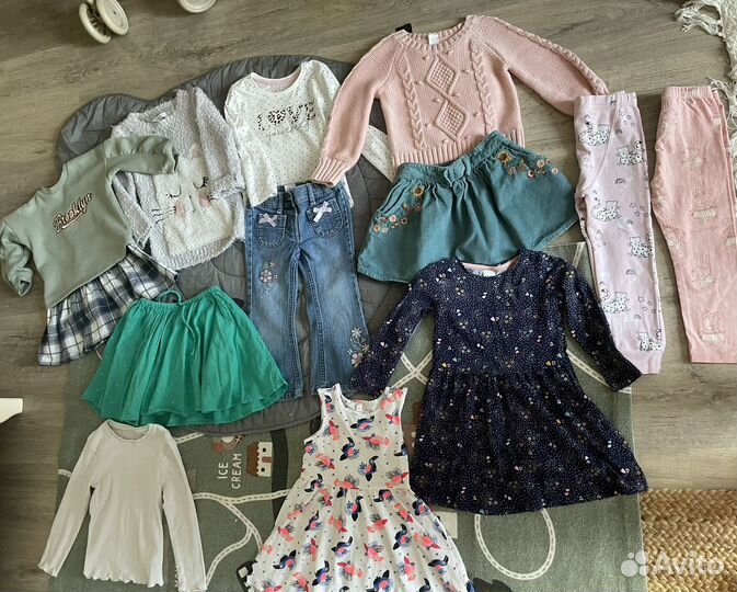 Вещи для девочки пакетом 2-3 года