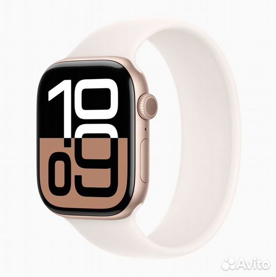 Умные часы Apple Watch Series 10 42мм (Розовое зо