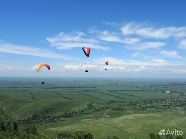 Полет на параплане