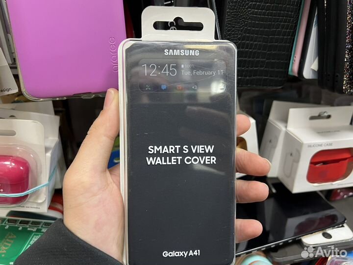 Чехол Wallet Cover Samsung A41