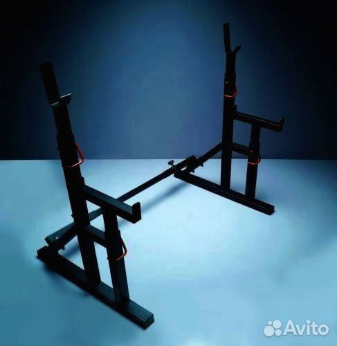 Скамья для штанги со стойками sp1