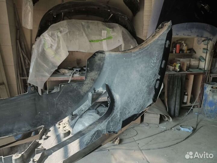 Передний бампер на LADA весту