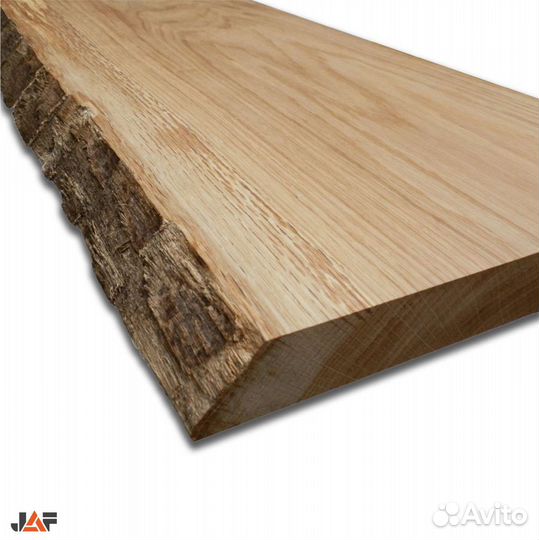 Доска необрезная дуб