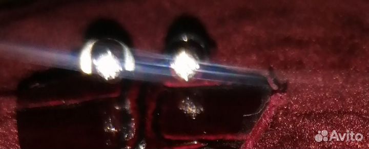 Серьги с бриллиантами