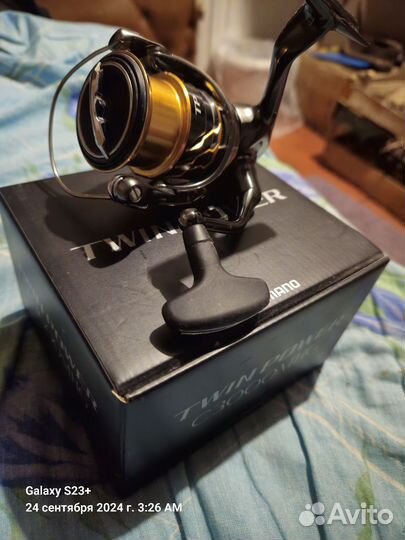 Катушка shimano twin power 2020г. C 3000MHG