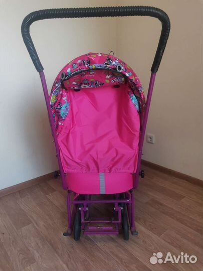 Детские санки коляска для двойни