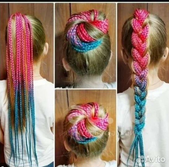 Афрохвост на резинке