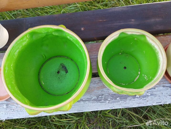 Керамические горшки для цветов