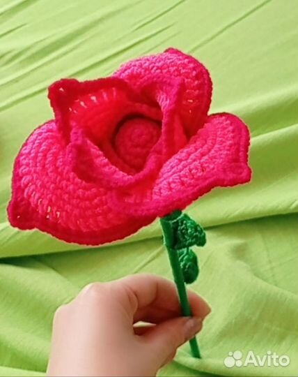 Вязаные тюльпаны