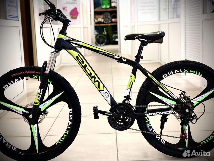 Горный велосипед с литыми дисками 26