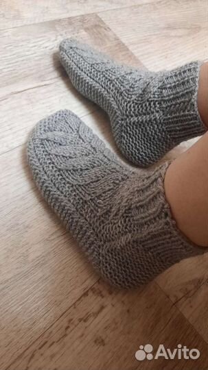 Шерстяные носки женские
