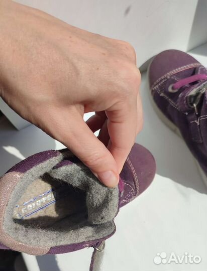 Ботинки для девочки 27 размер