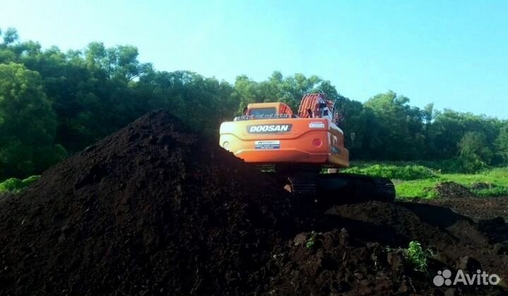 Чернозем универсальный торфяной, щебень доломит