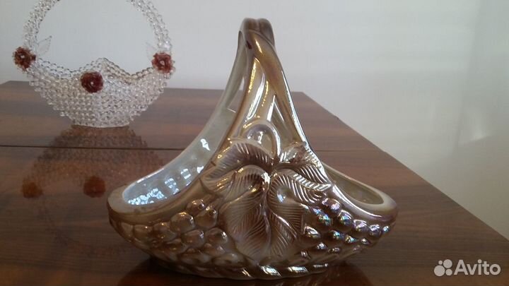 Вазы в форме корзиночек