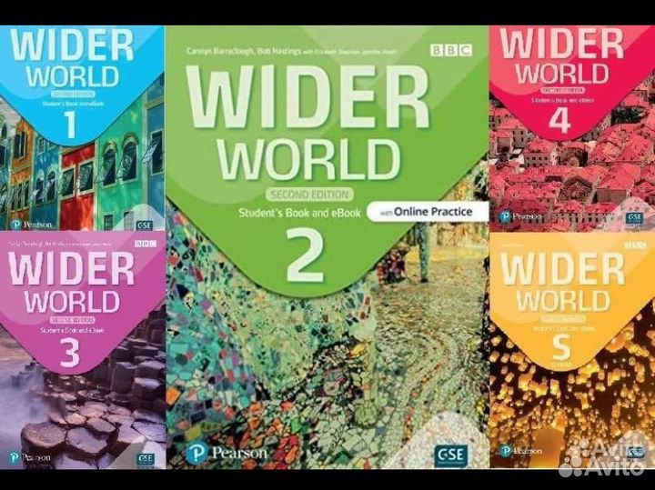 Wider World second edition 1, 2, 3, 4, 5