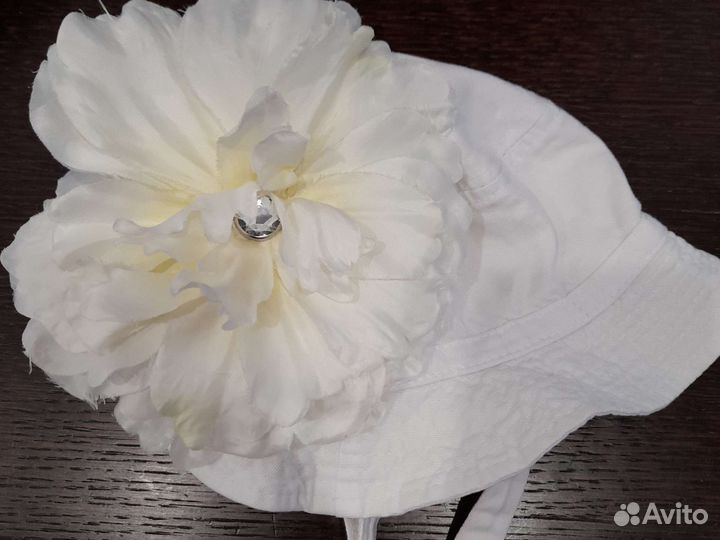 Панамы с цветами на 2-4 года