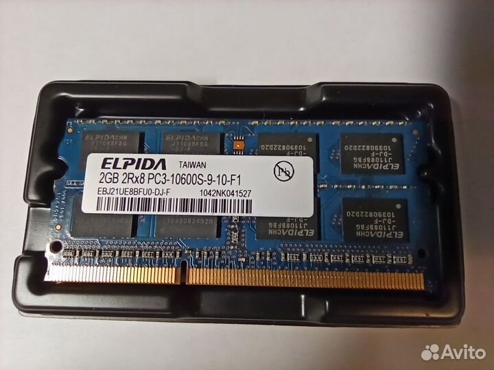 Модуль памяти SO-dimm DDR3 2 Гб
