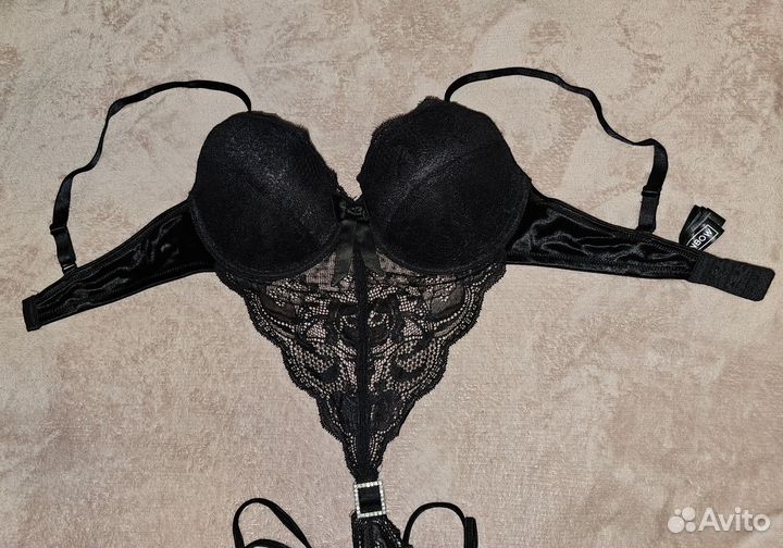 Rainbow сексуальный кружевной боди комбидресс