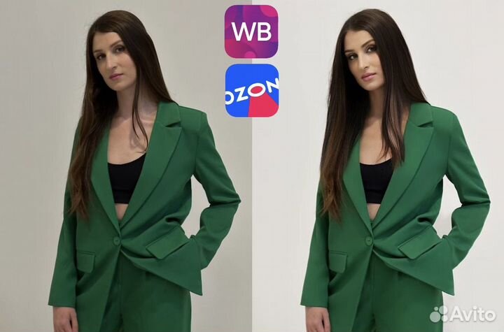 Ретушь фото Ретушь одежды для маркетплейсов