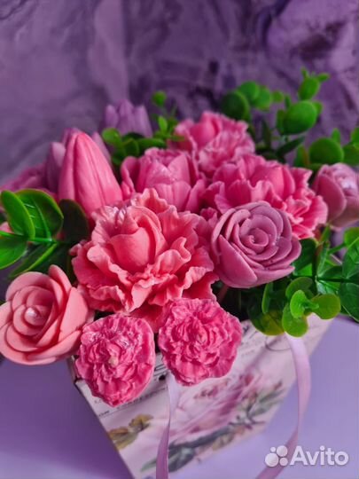 Букет из мыла