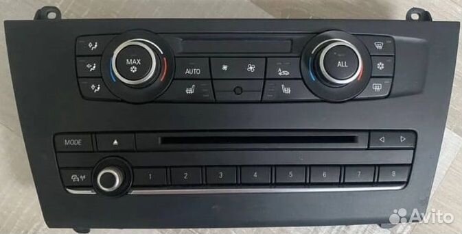 Блок управления Климатом+музыка 6411 92845